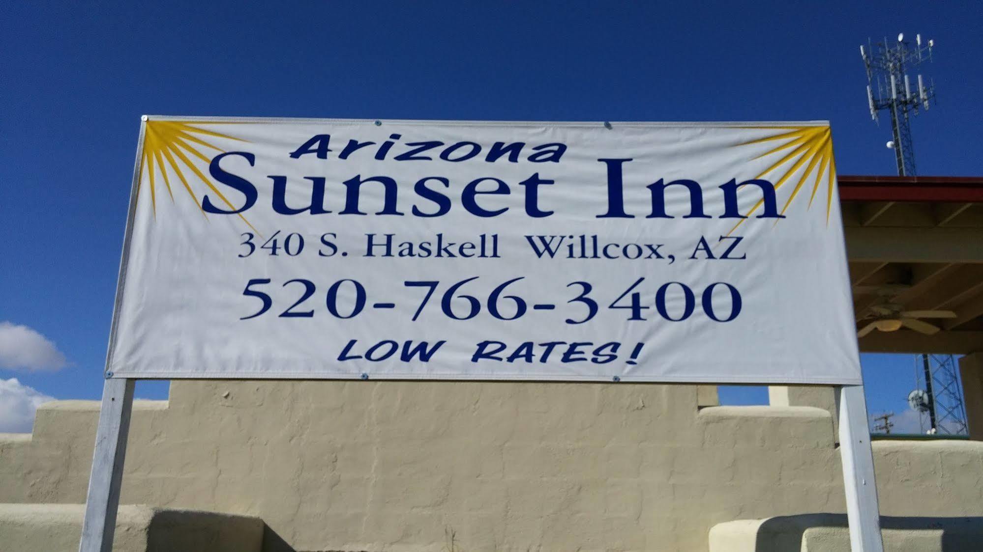 Arizona Sunset Inn&Suites Willcox Buitenkant foto